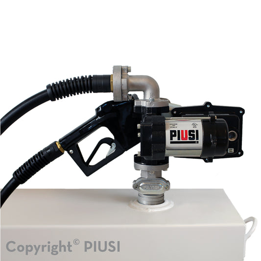 EX50 12V 15GPM FUEL PUMP BASIC+ KIT (AUTO NOZZLE)