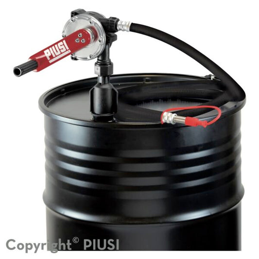 ROTARY HAND PUMP (FUEL & OIL) 2" NPT W/ HOSE